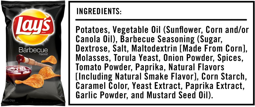 Potato Chips Ingredients