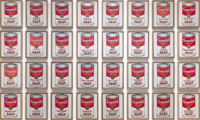 How Many Andy Warhol Soup Can Paintings Are There?