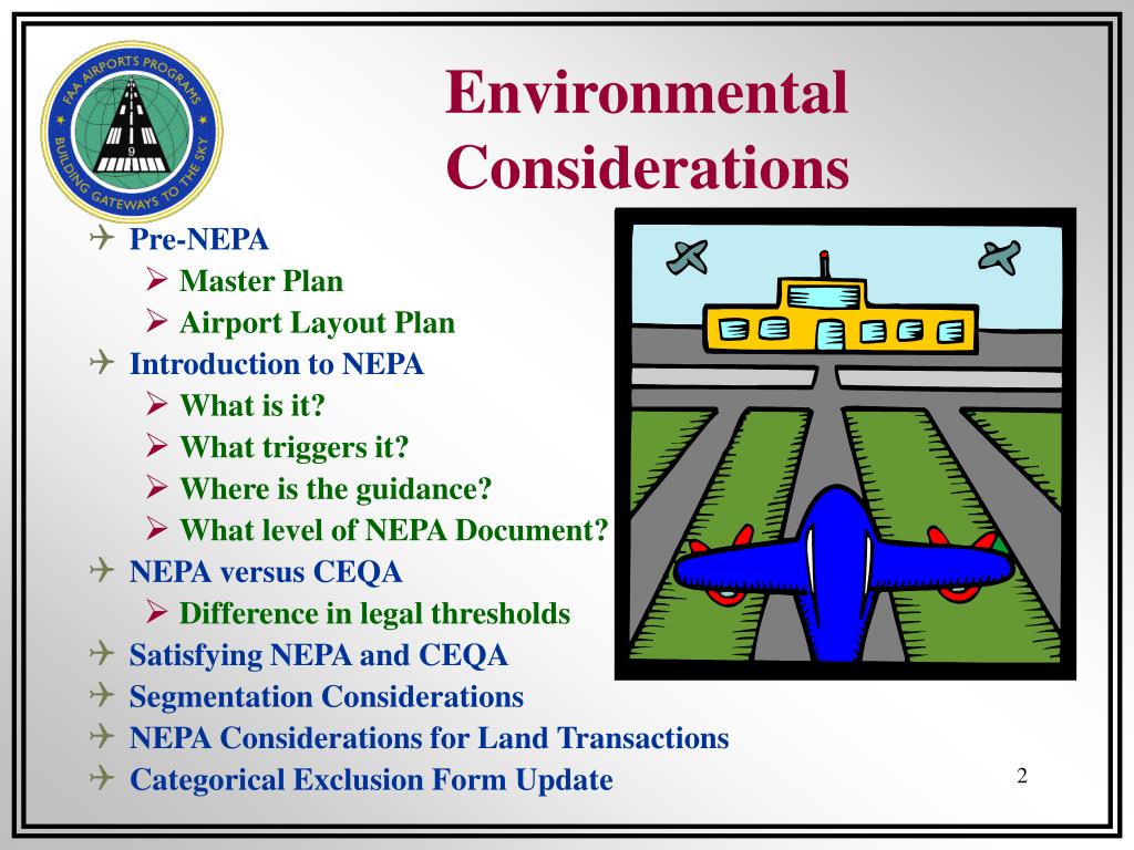 Environmental Considerations