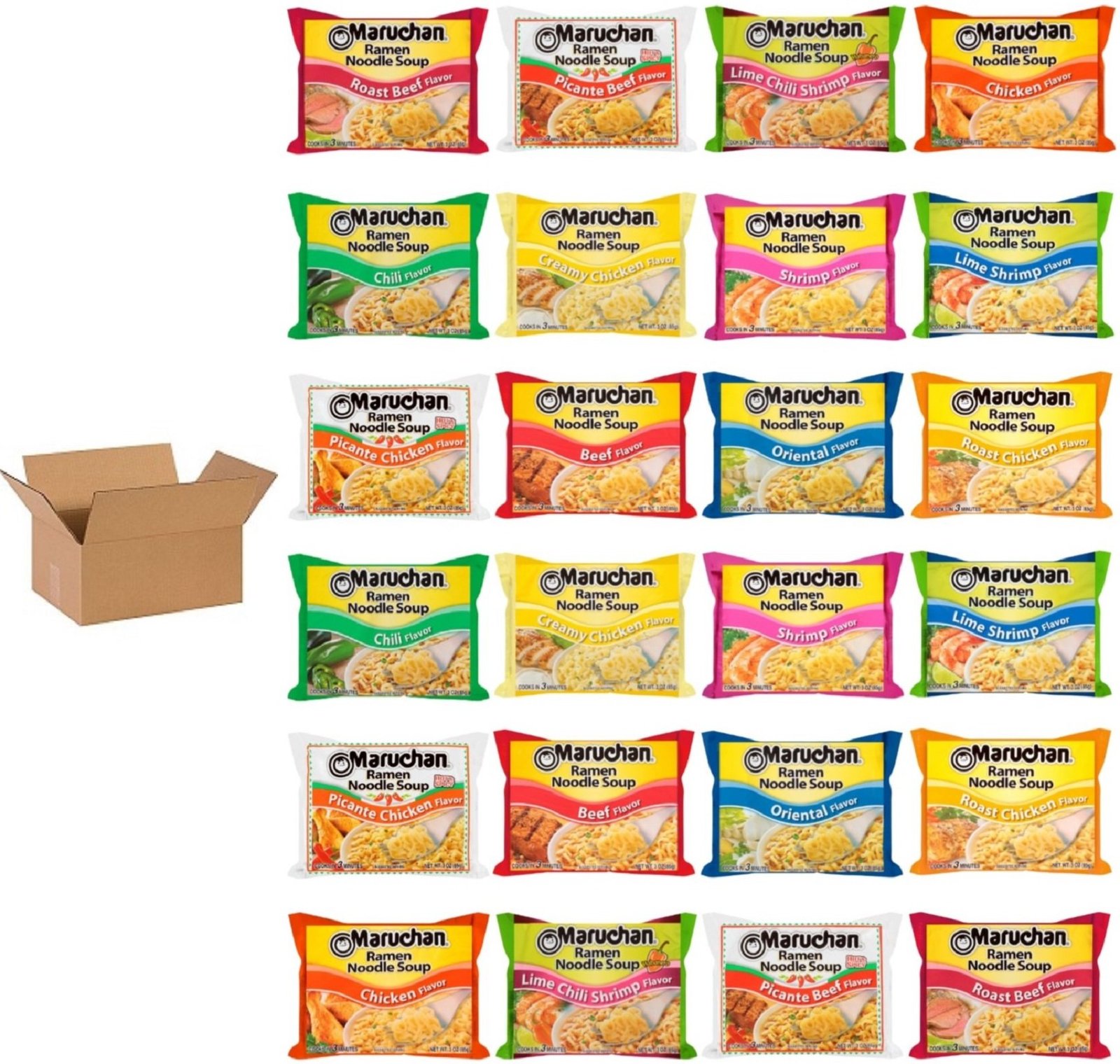 Maruchan Ramen Flavors